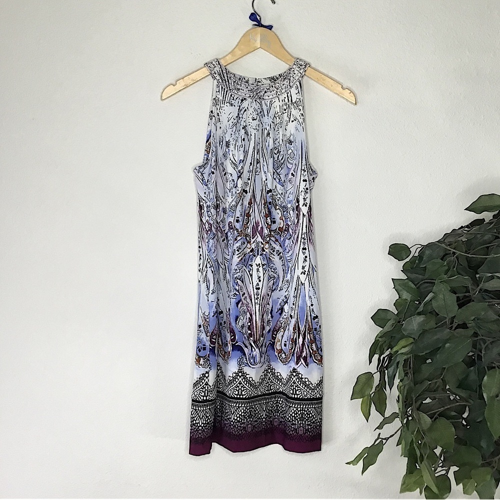 White House Black Market Paisley Dress